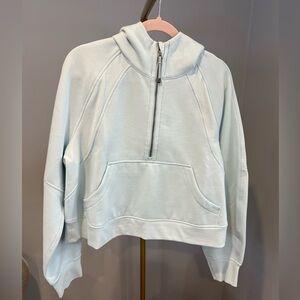 NWT SCUBA OVERSIZED HALF-ZIP HOODIE